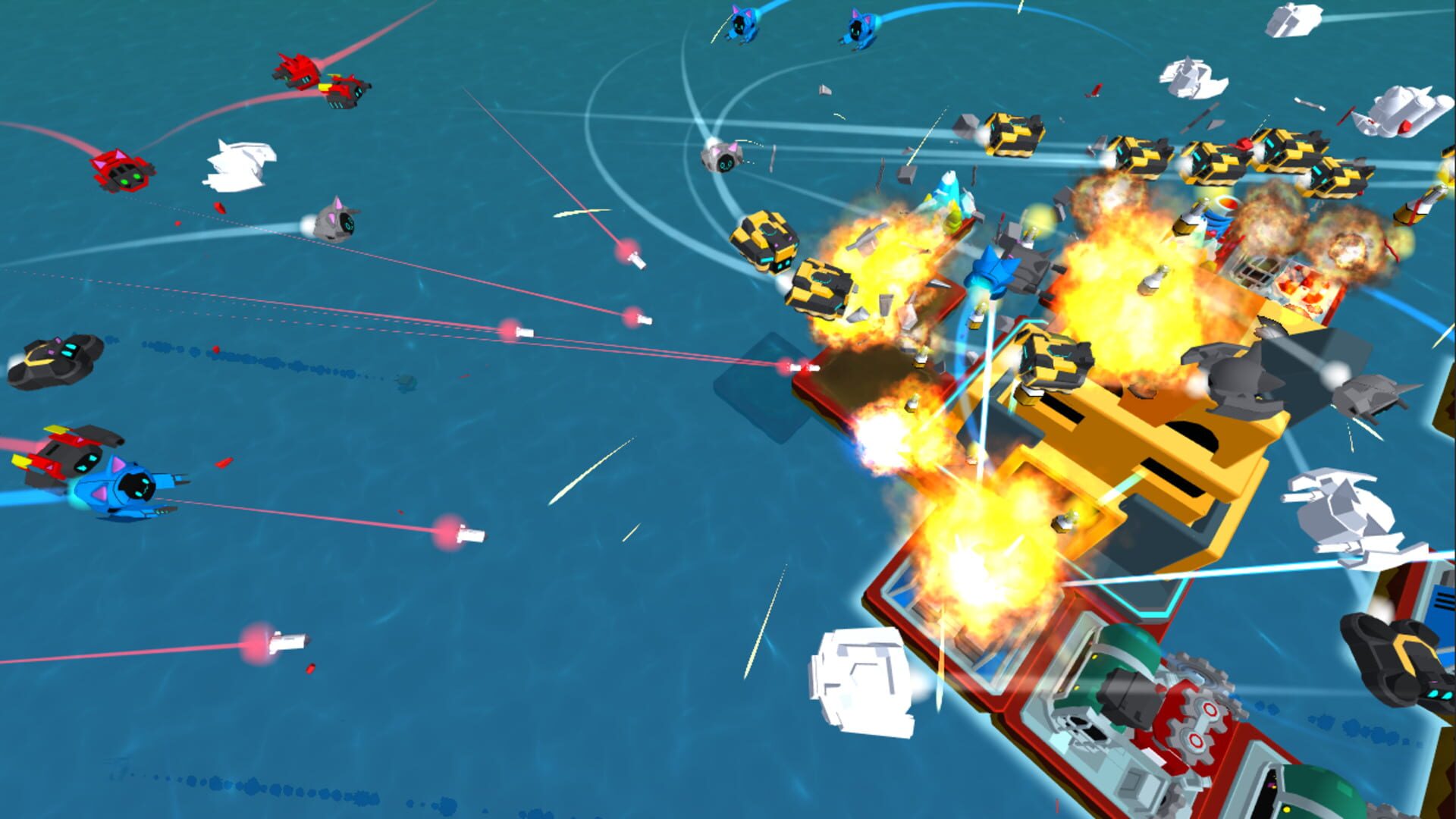 Drone Battle: Cats - Screenshot