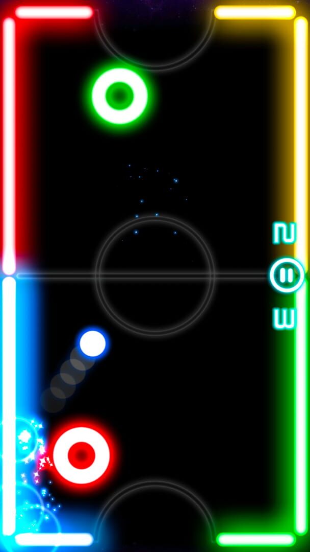 Captura de pantalla - Glow Hockey