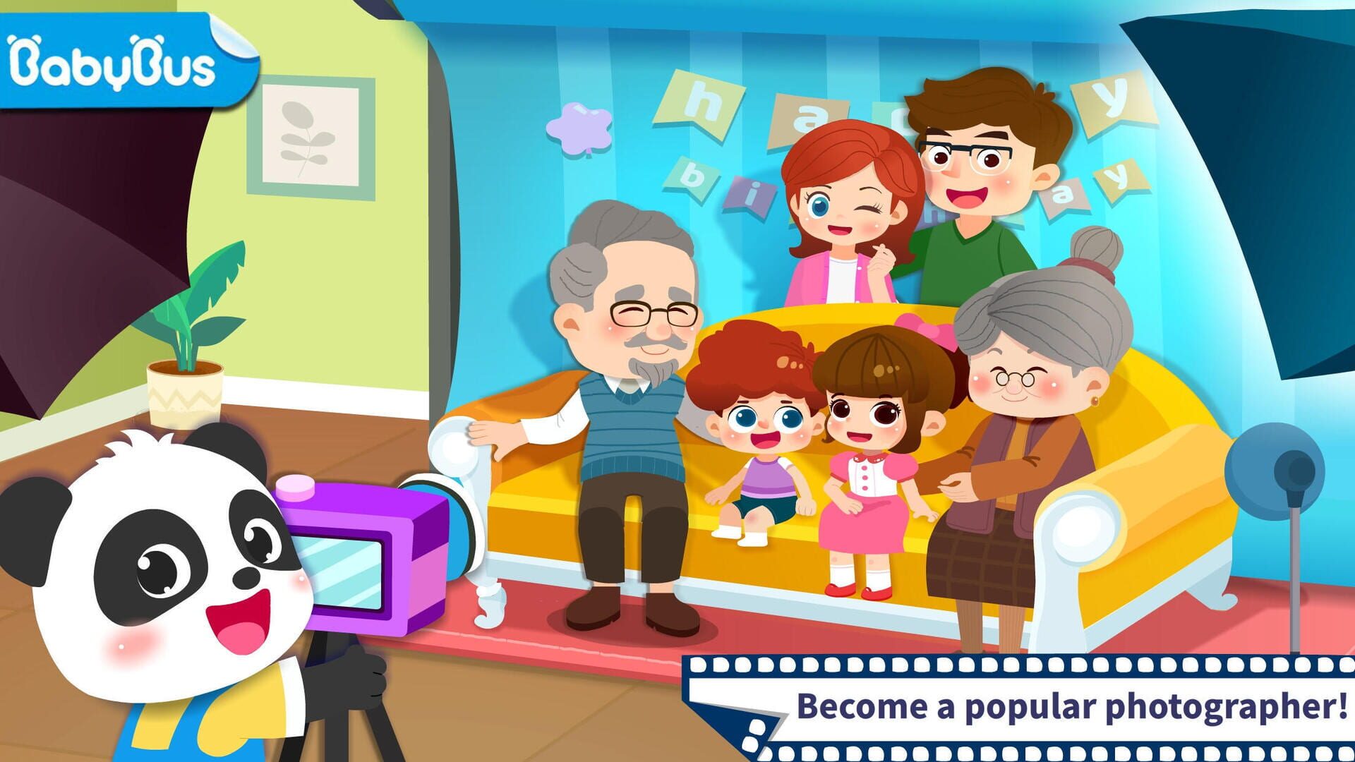 Baby Panda's Photo Studio - Screenshot