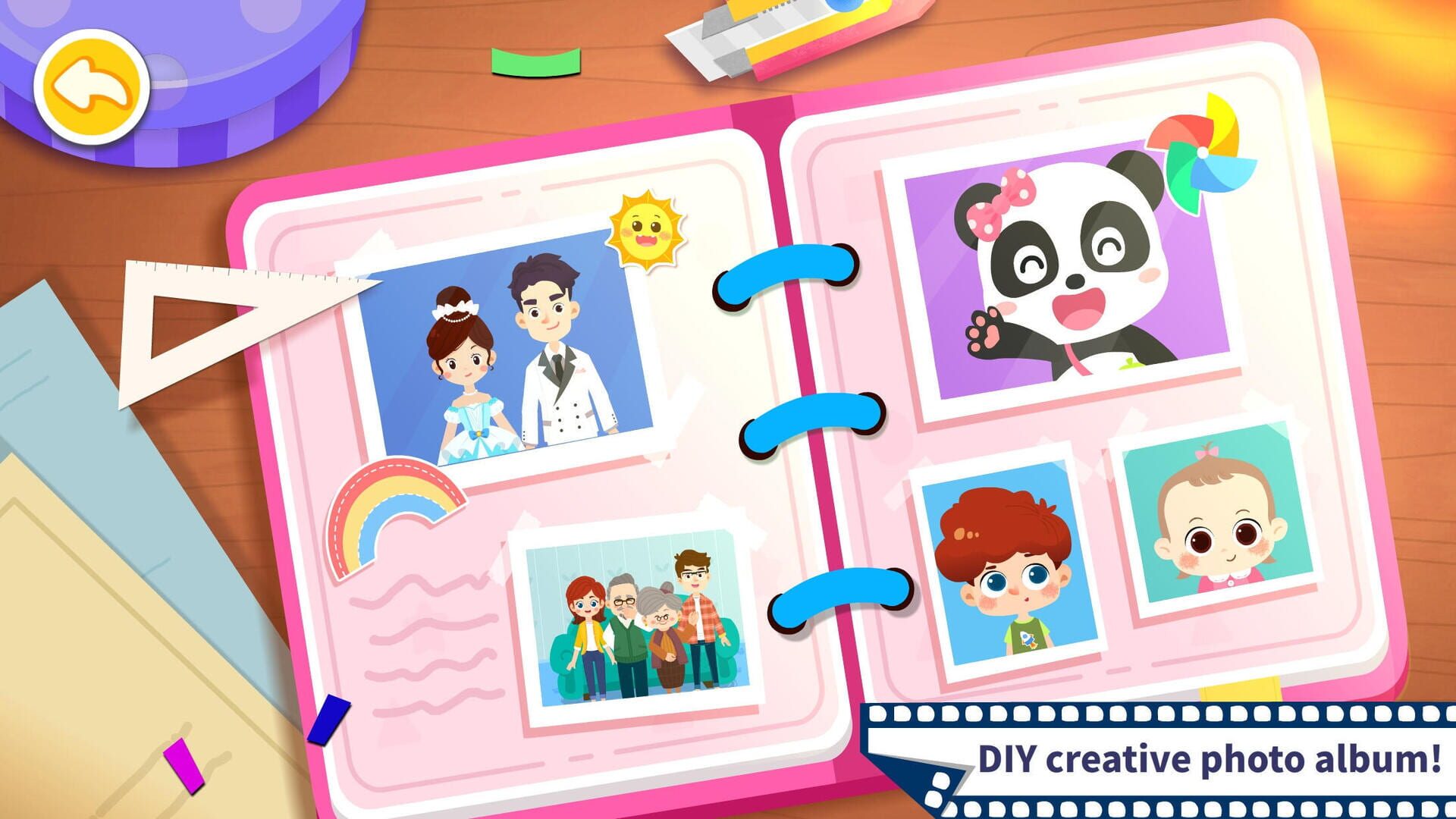 Baby Panda's Photo Studio - Screenshot