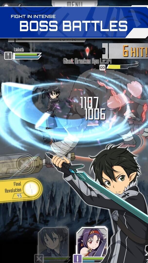 Captura de pantalla - Sword Art Online: Memory Defrag