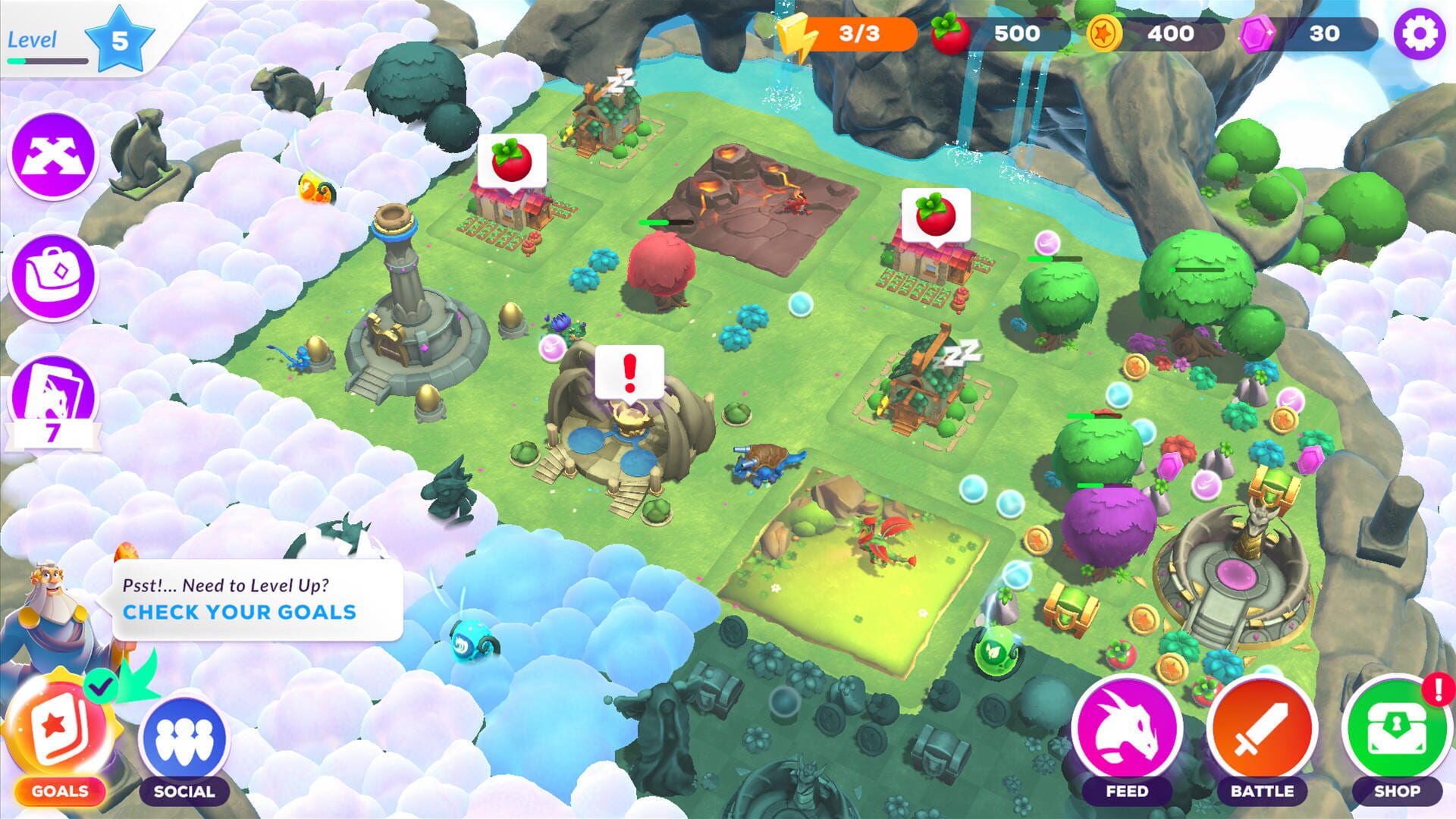 Dragon City 2 - Screenshot