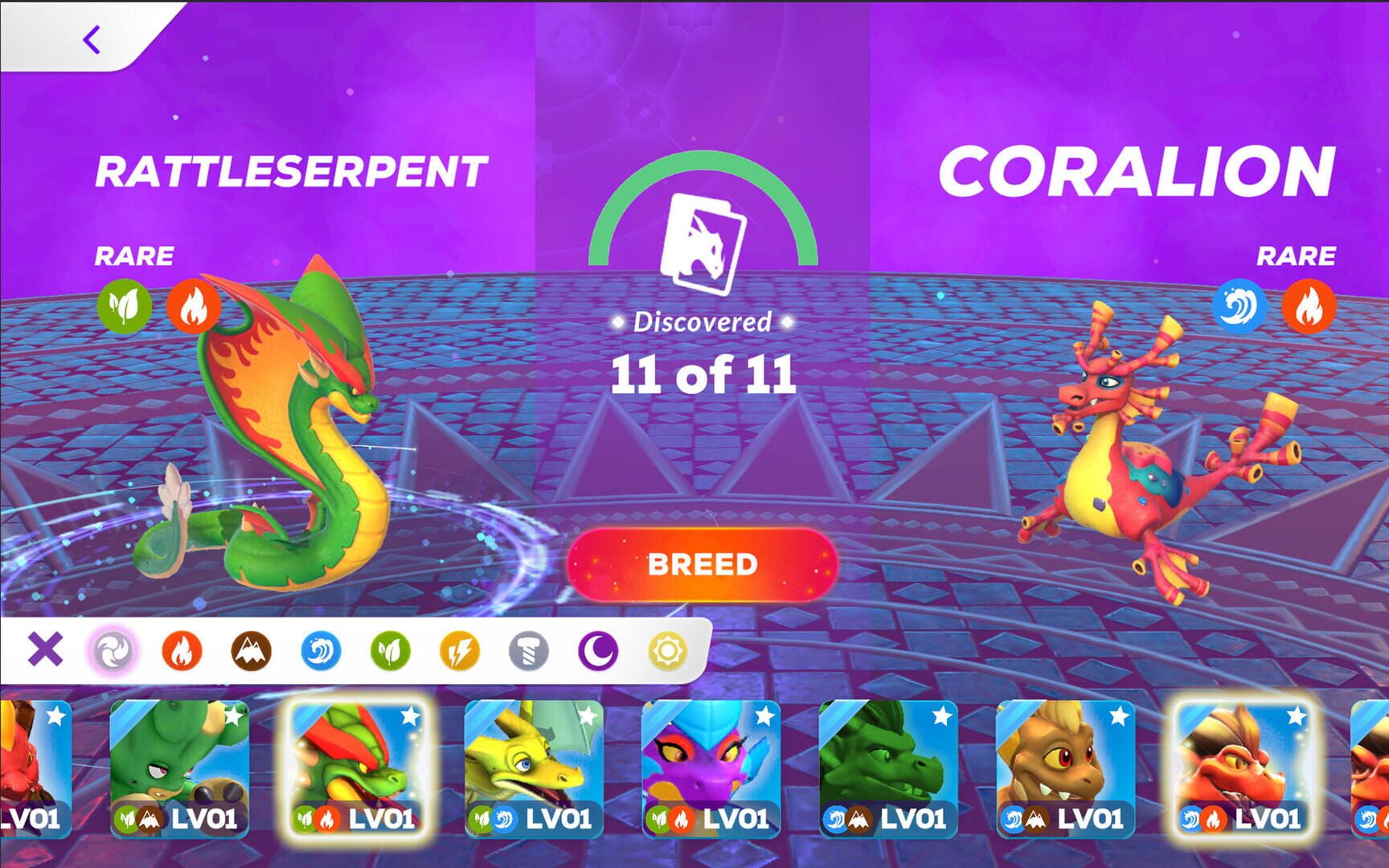 Dragon City 2 - Screenshot