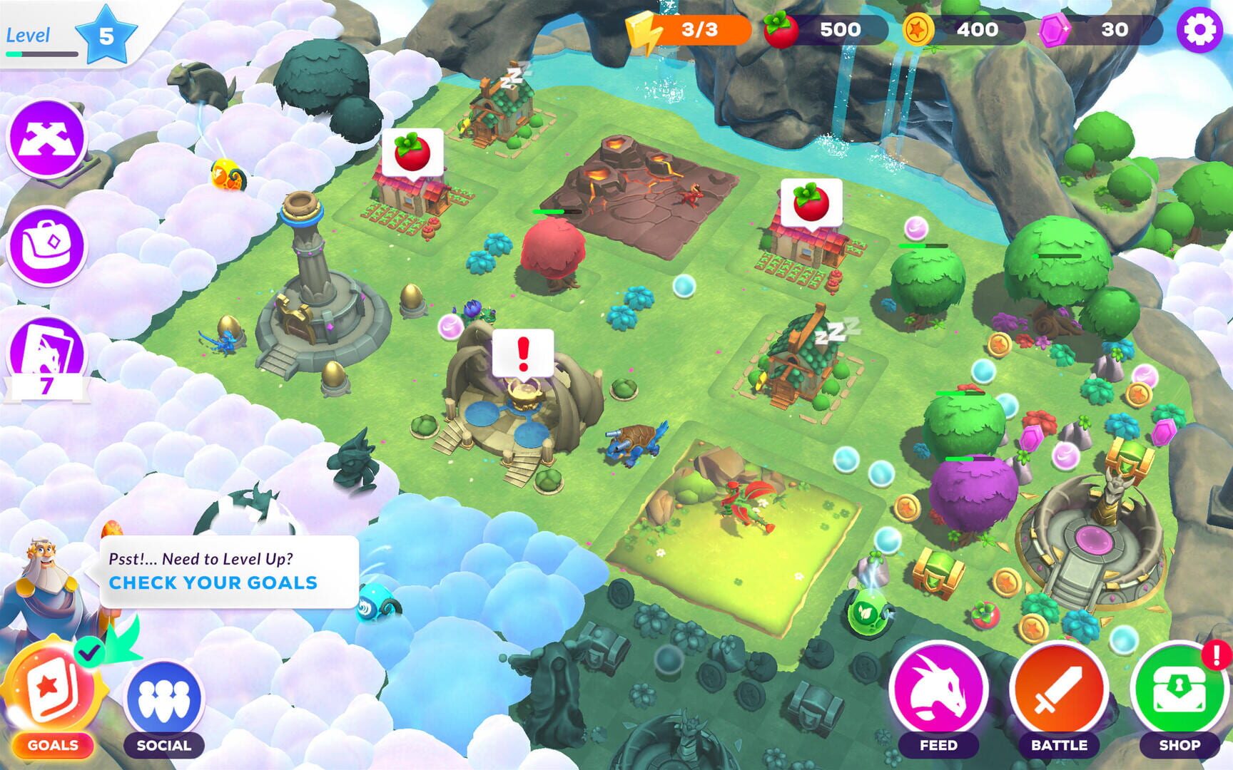 Dragon City 2 - Screenshot