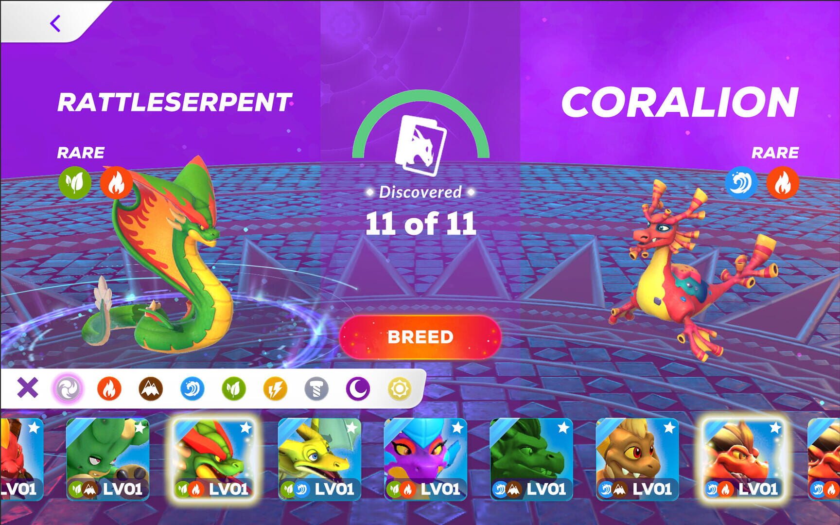 Dragon City 2 - Screenshot