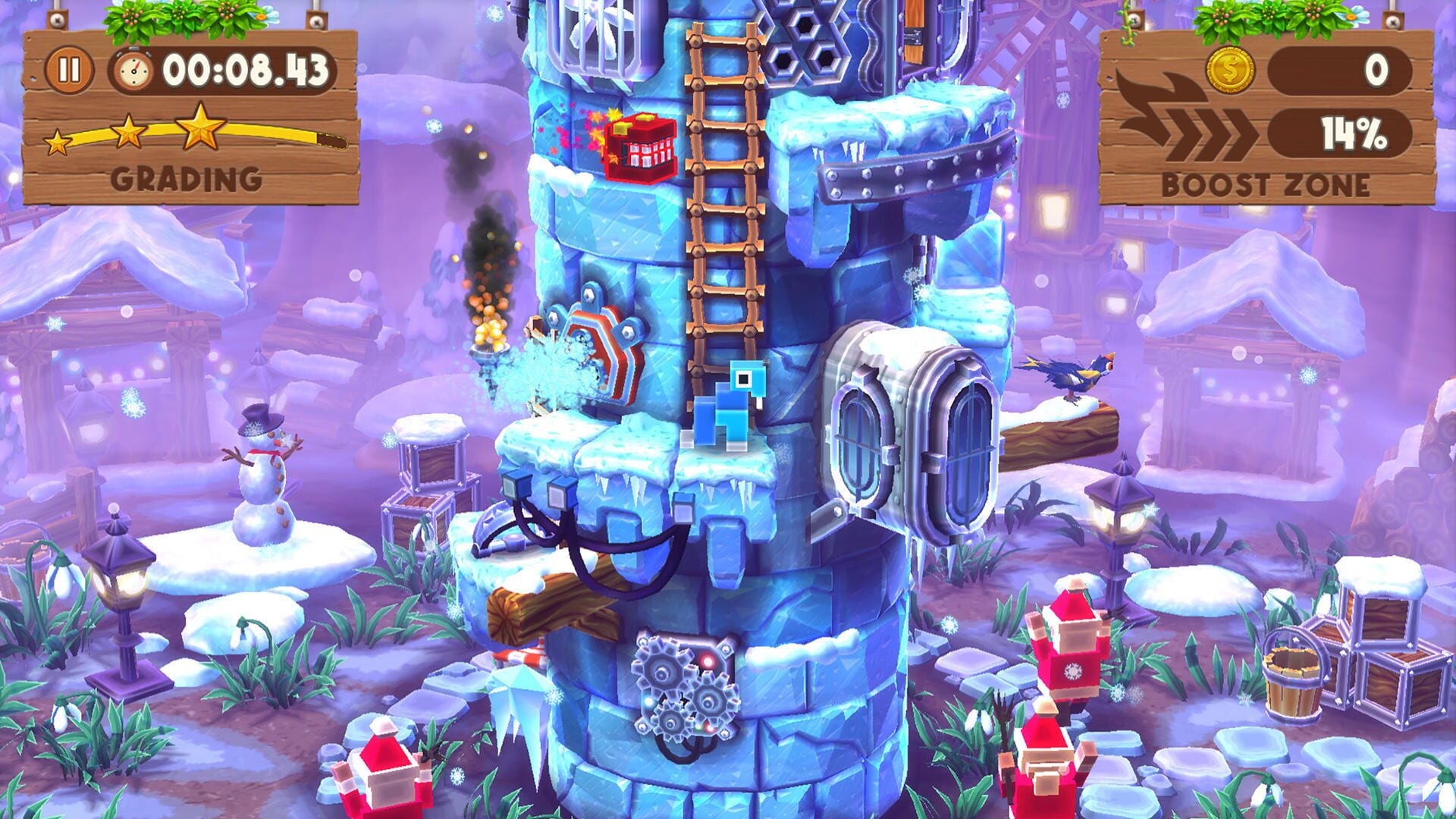 Blocky Castle: Tower Challenge - Screenshot