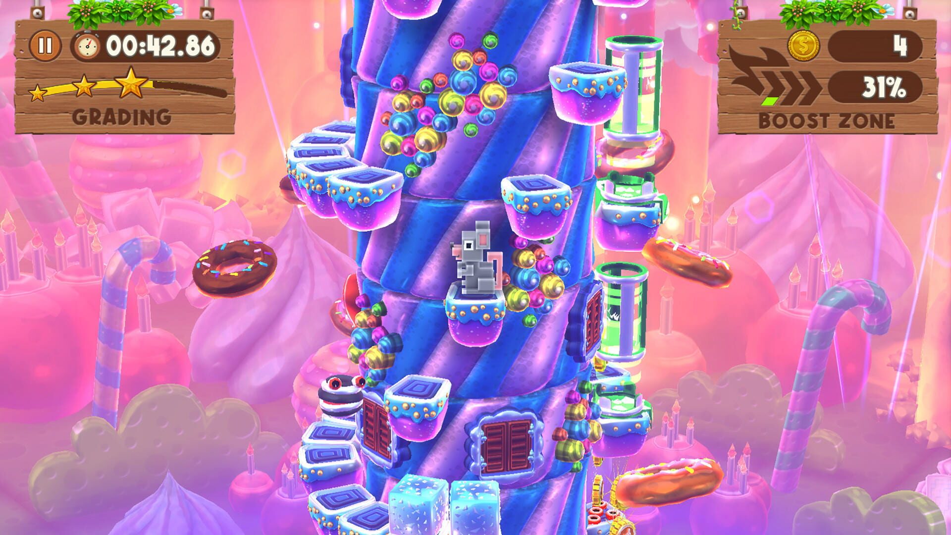 Blocky Castle: Tower Challenge - Screenshot