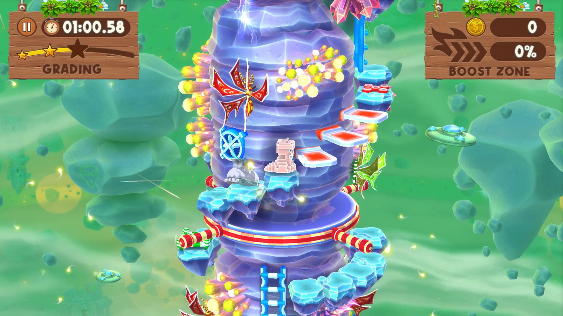 Blocky Castle: Tower Challenge - Screenshot