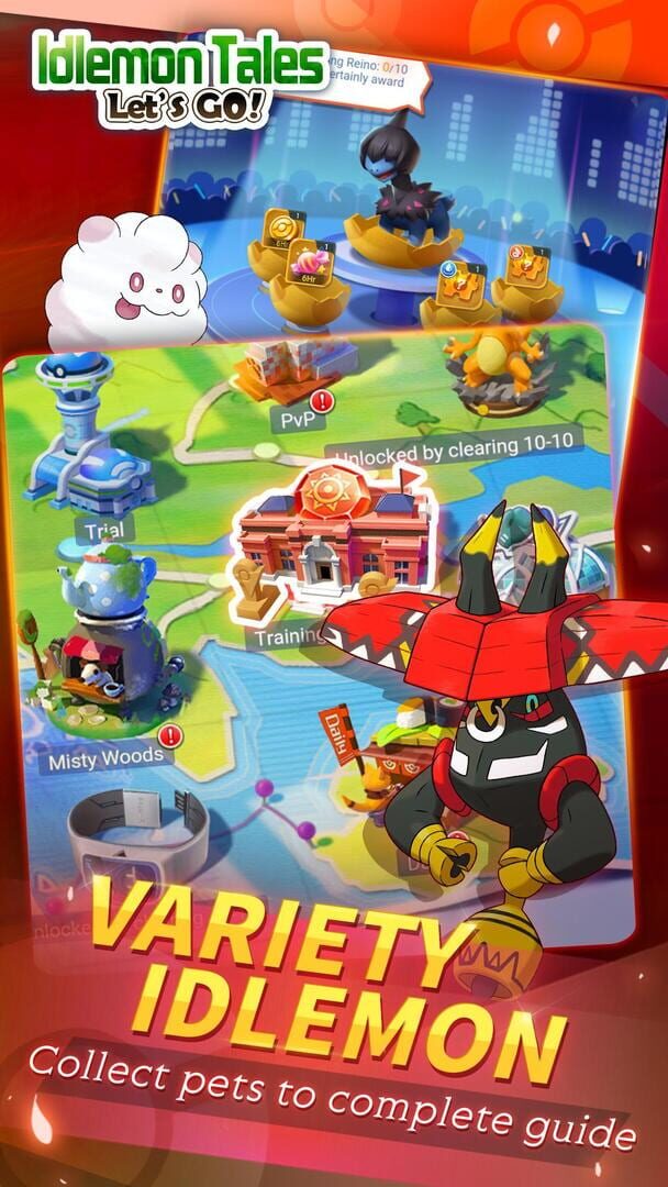 Idlemon Tales - Screenshot