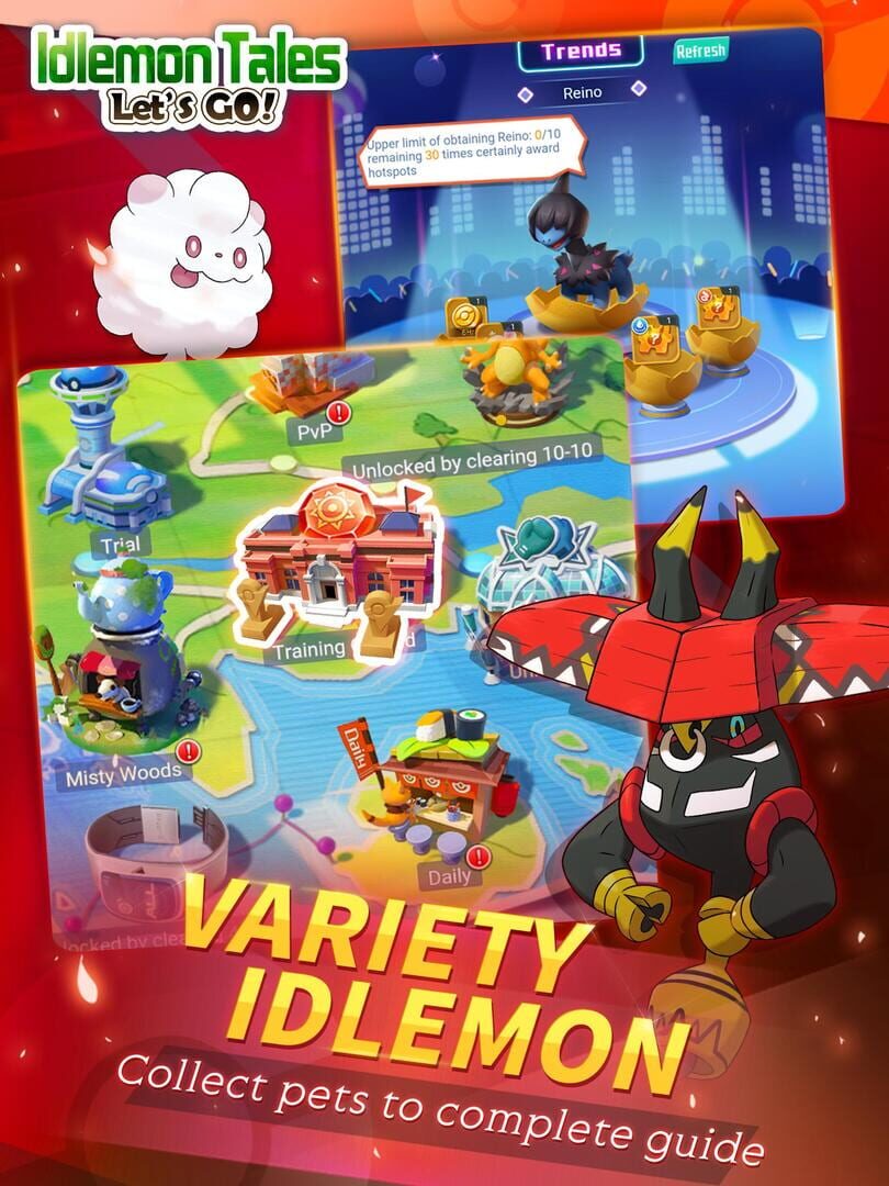 Idlemon Tales - Screenshot