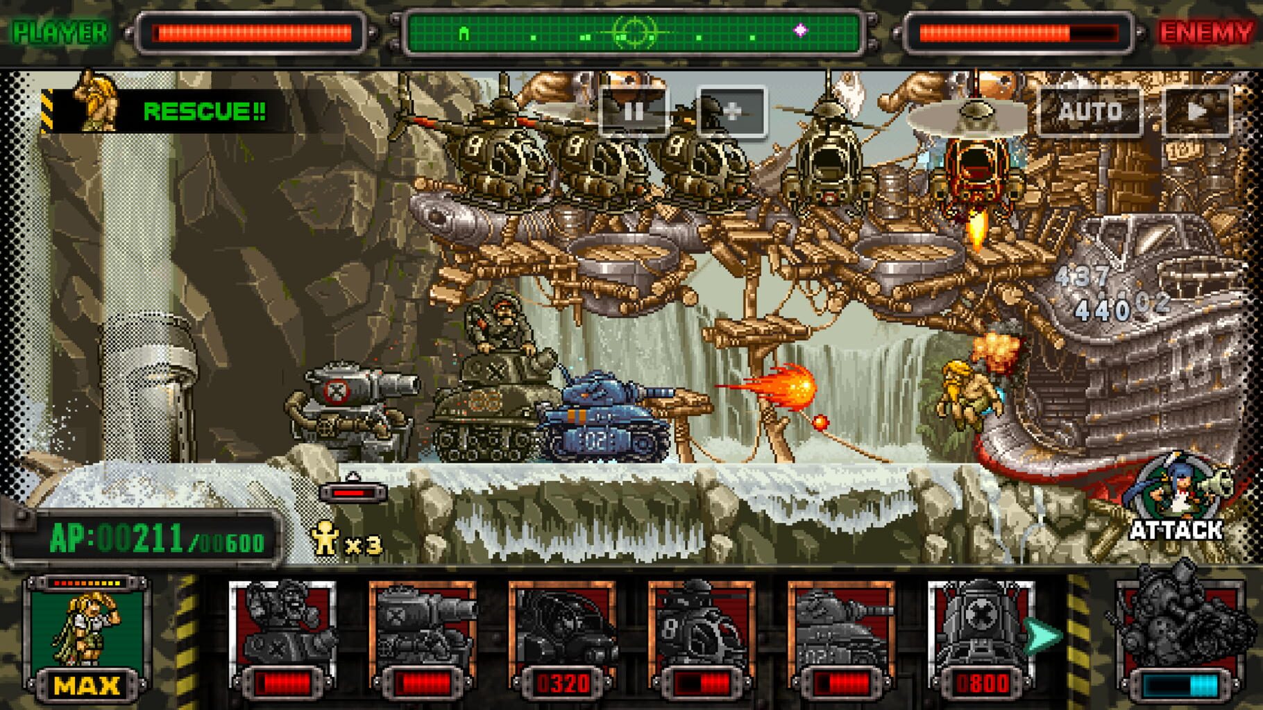 Captura de pantalla - Metal Slug Attack