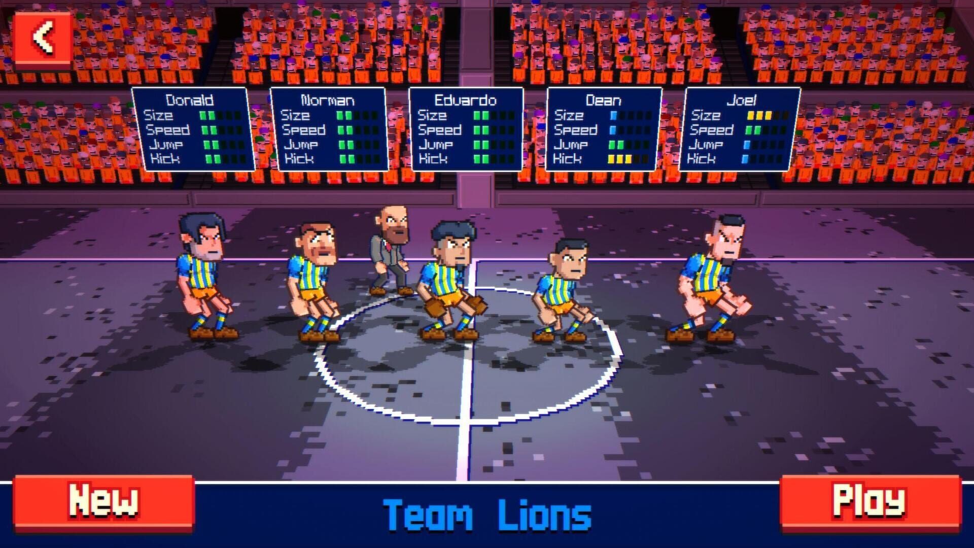 Super Jump Soccer - Screenshot