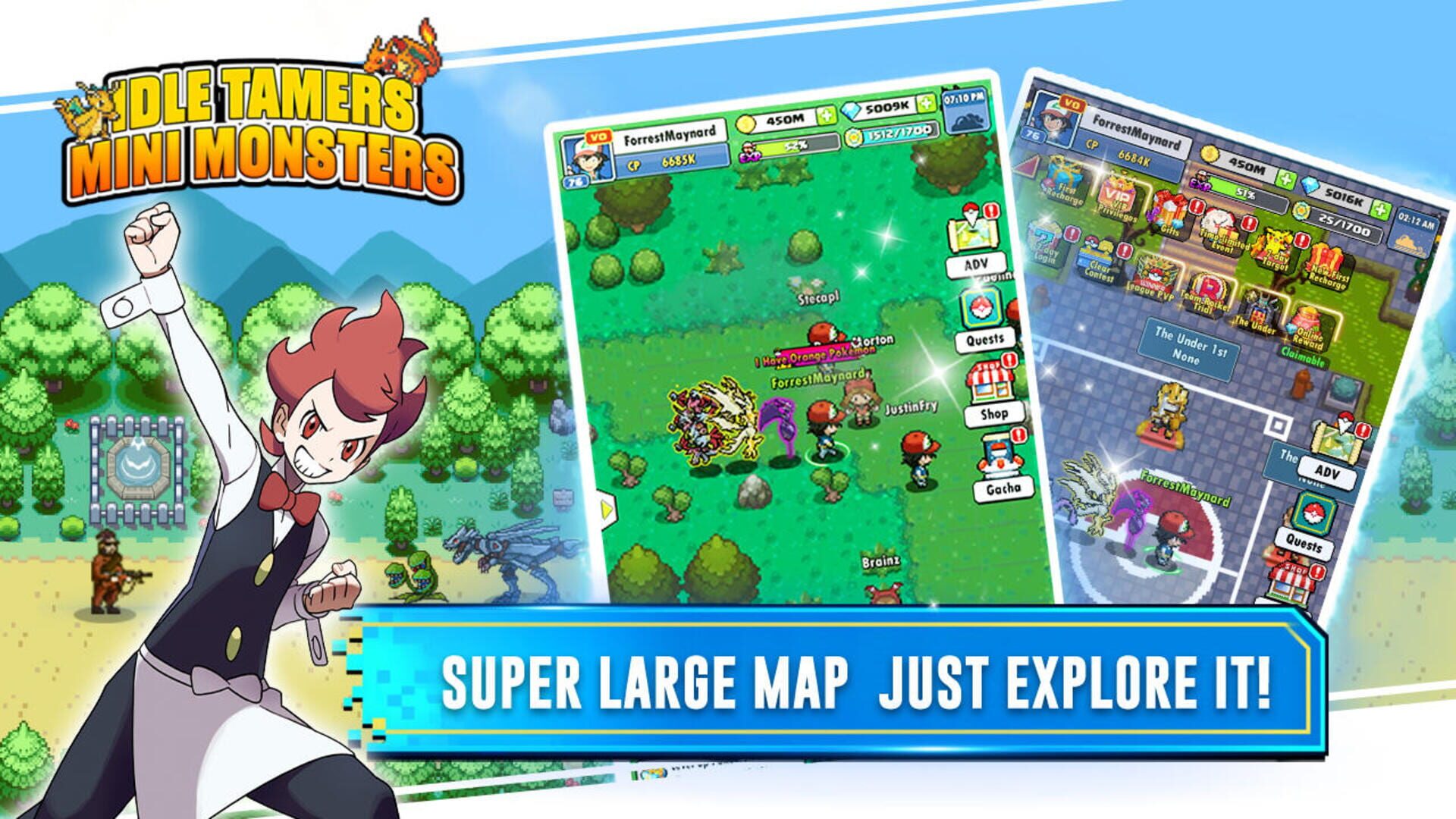 Idle Tamers: Mini Monsters - Screenshot