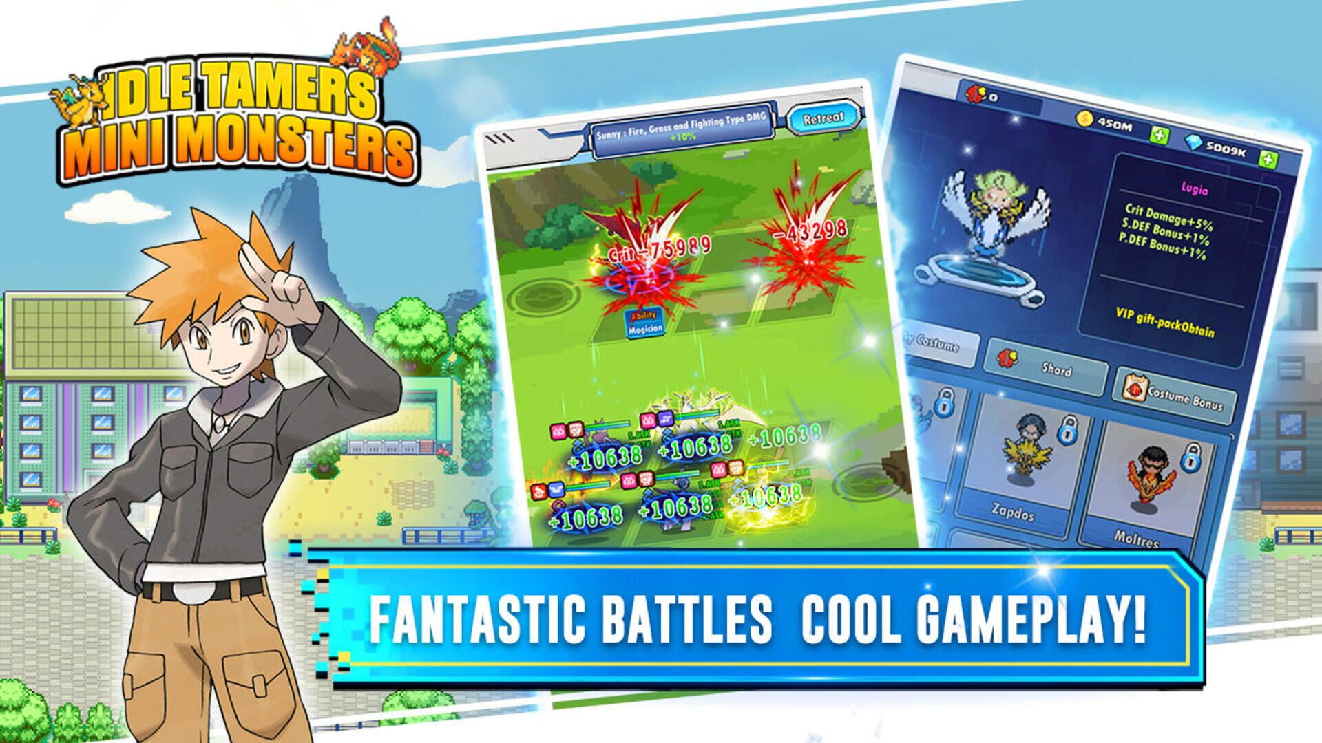 Idle Tamers: Mini Monsters - Screenshot