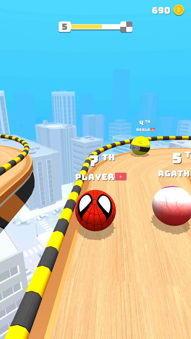 Sky Ball Racing - Screenshot