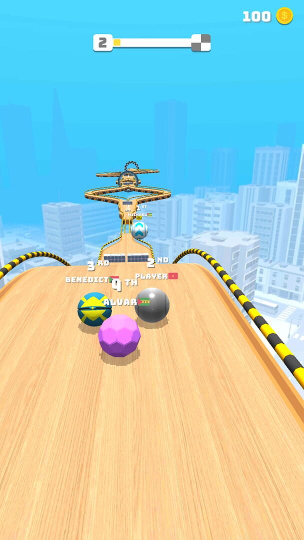 Sky Ball Racing - Screenshot