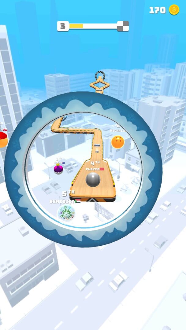 Sky Ball Racing - Screenshot