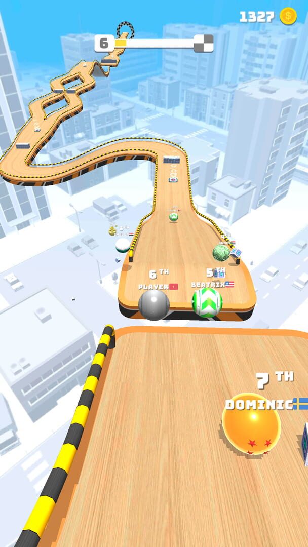 Sky Ball Racing - Screenshot