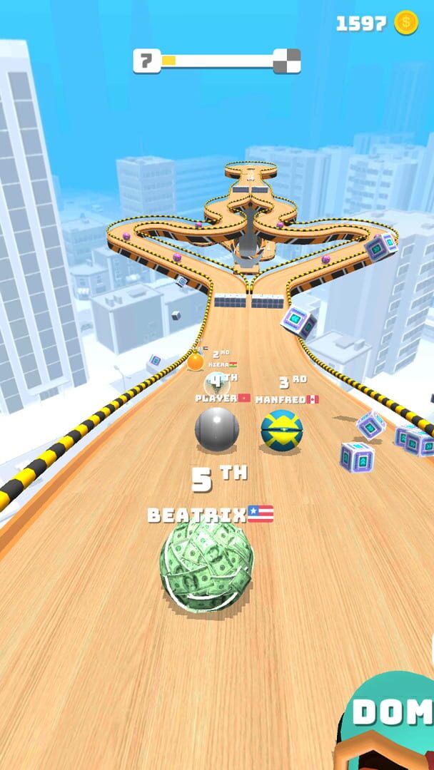 Sky Ball Racing - Screenshot