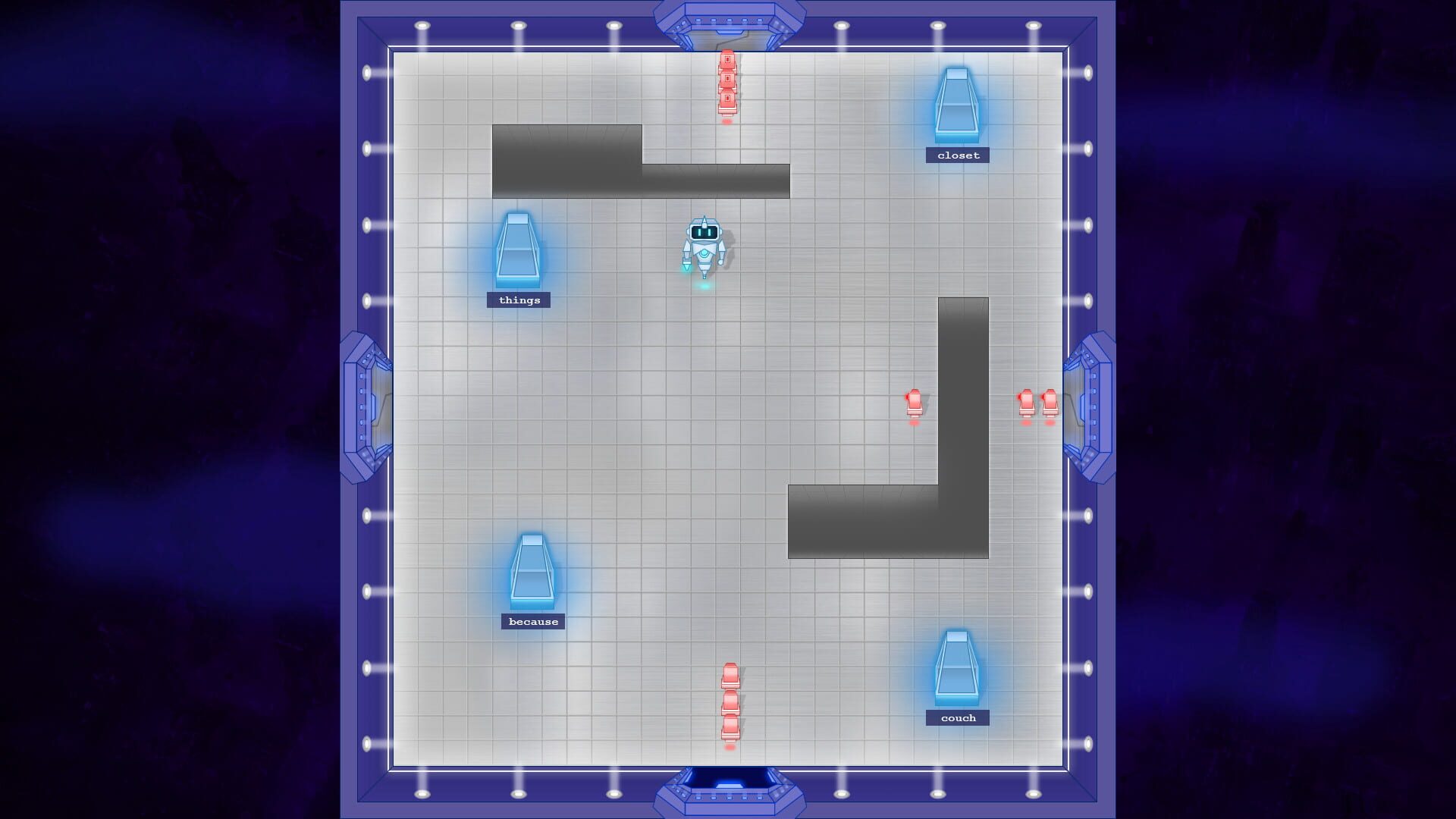 Tyroom vs. Typing Gunner - Screenshot