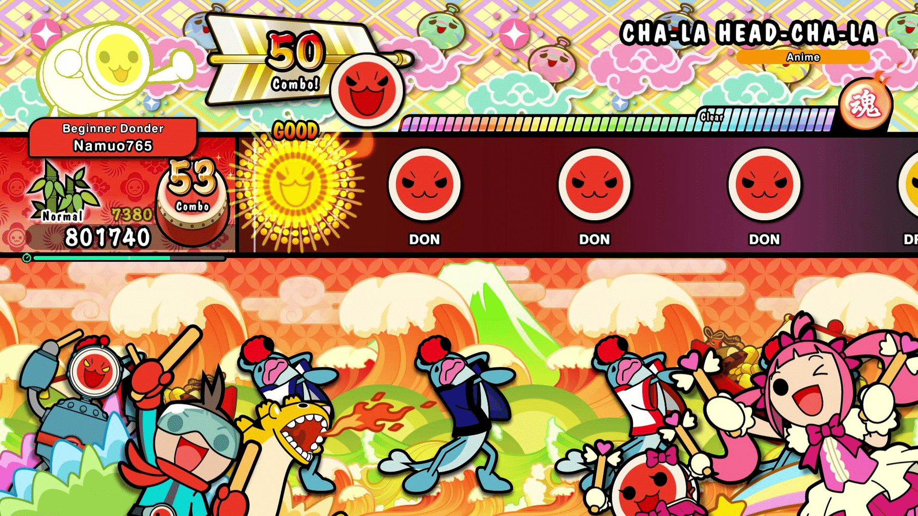 Taiko no Tatsujin: The Drum Master! screenshot