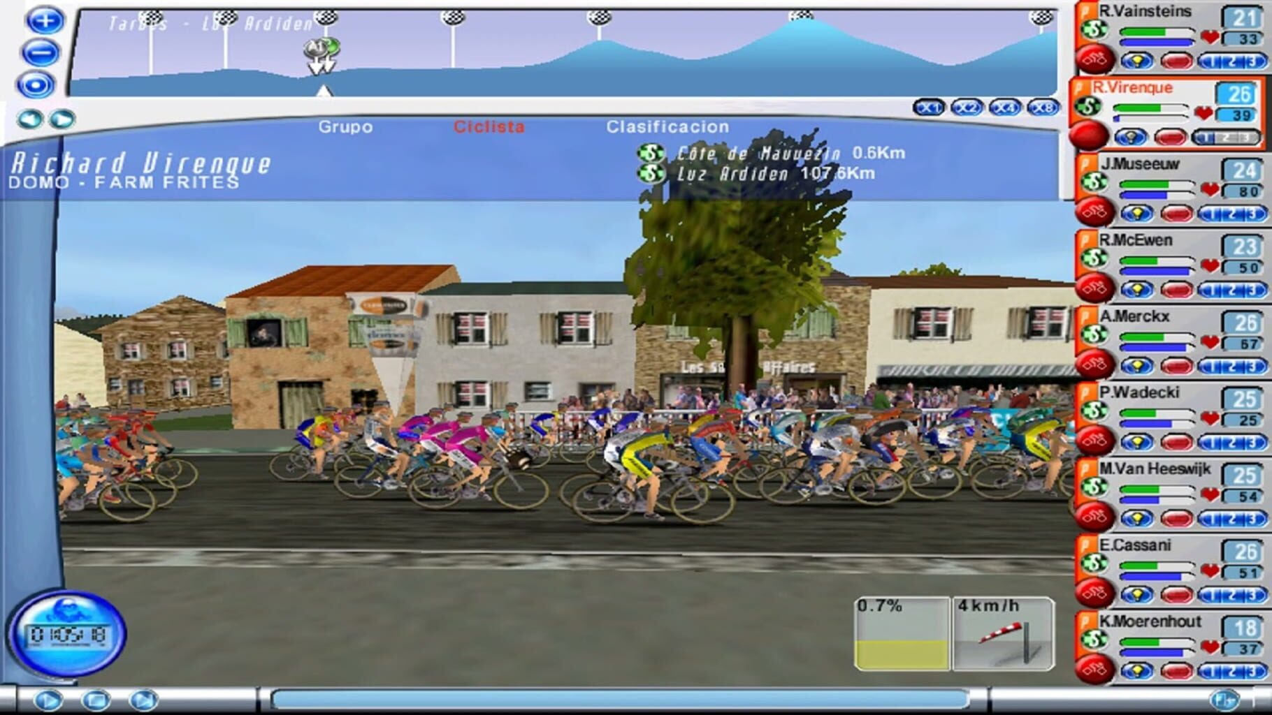 Captura de pantalla - Cycling Manager