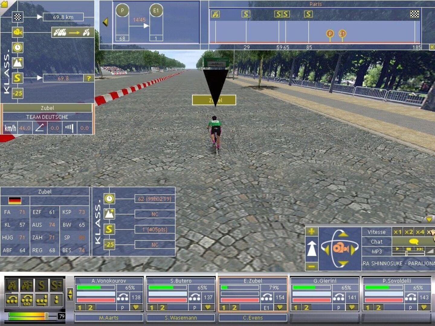 Captura de pantalla - Cycling Manager 3