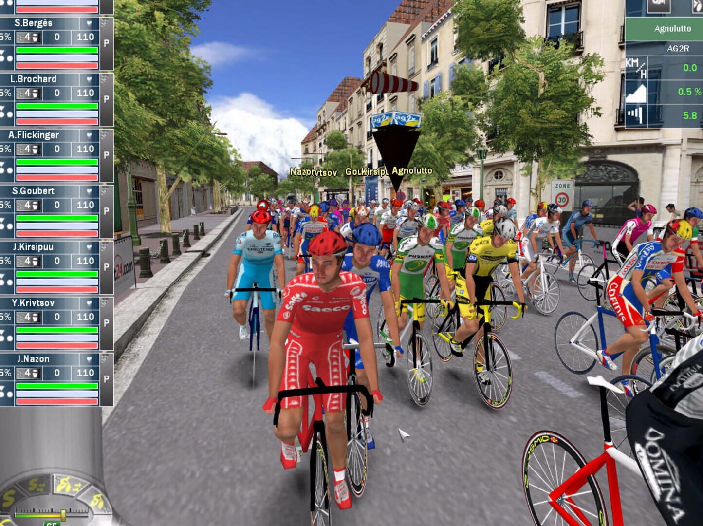 Captura de pantalla - Cycling Manager 4