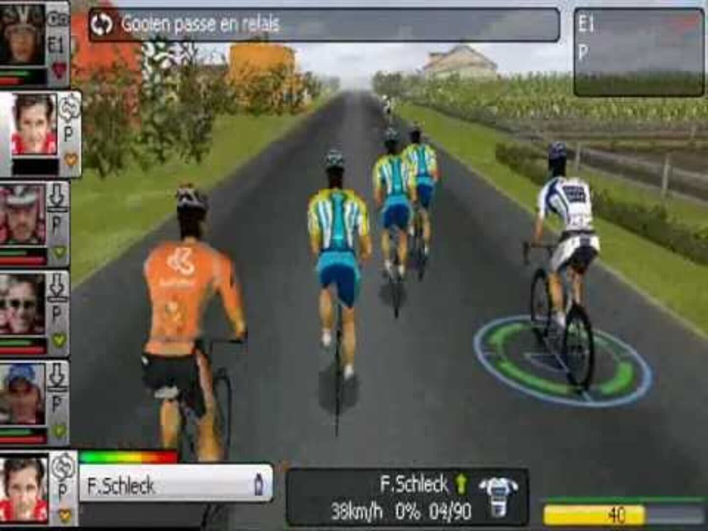 Captura de pantalla - Pro Cycling 2009