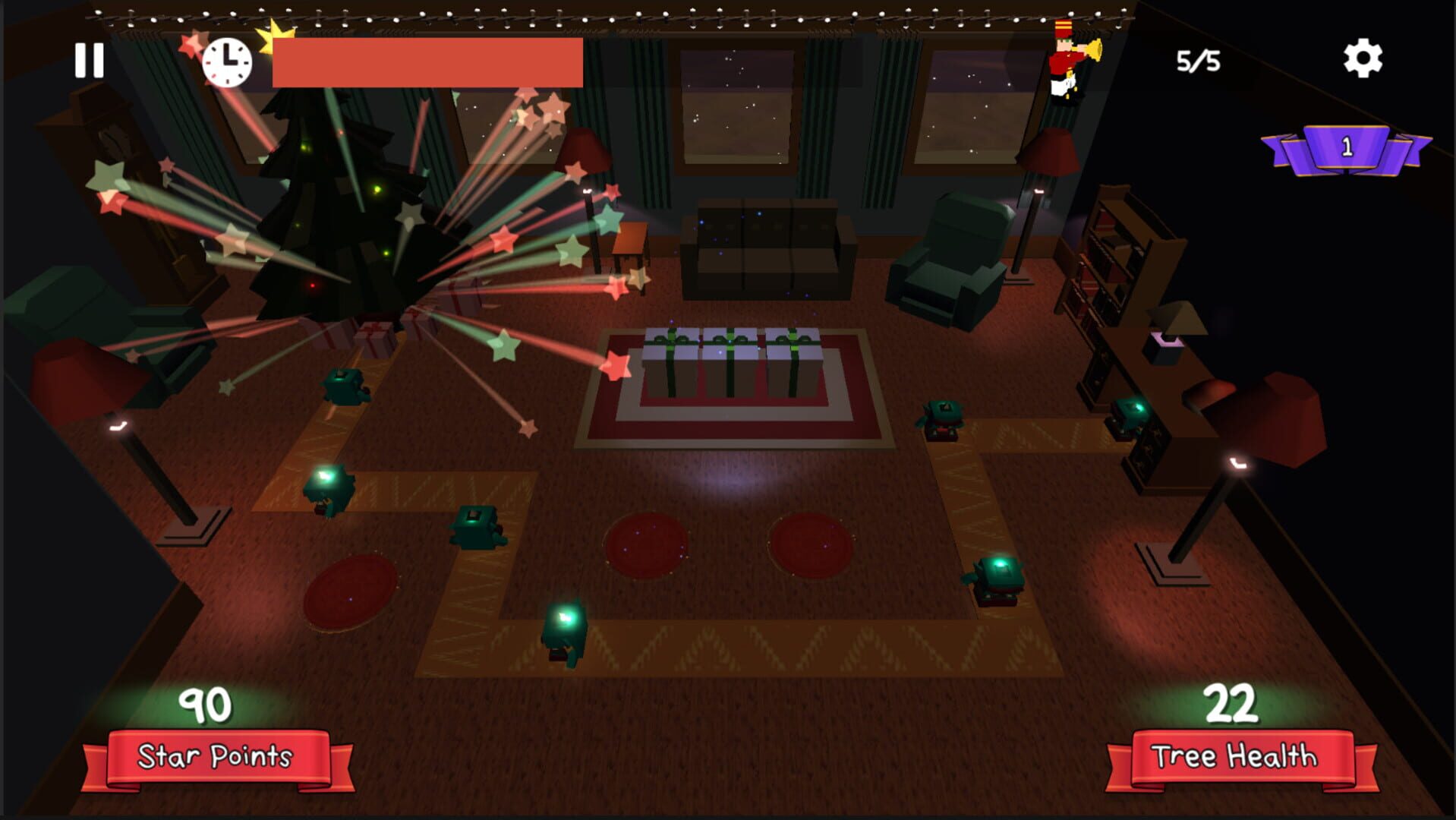 No Crooks on Christmas - Screenshot