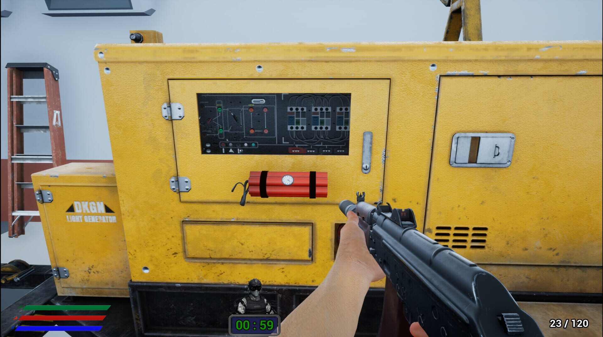 One against the wind - Screenshot