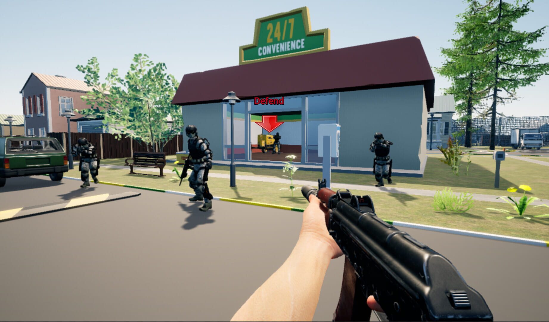 One against the wind - Screenshot