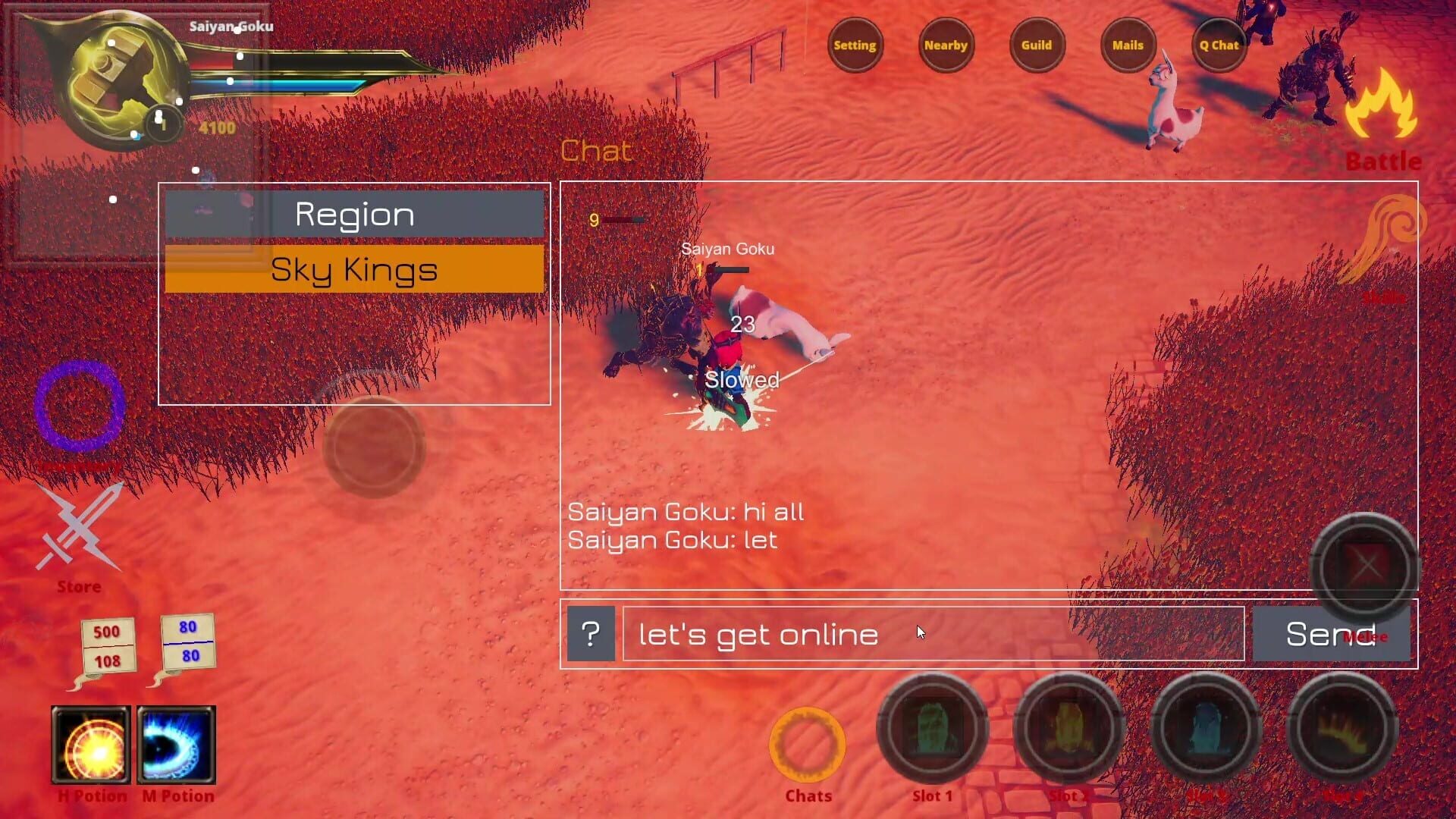 Gods of Isekai - Screenshot