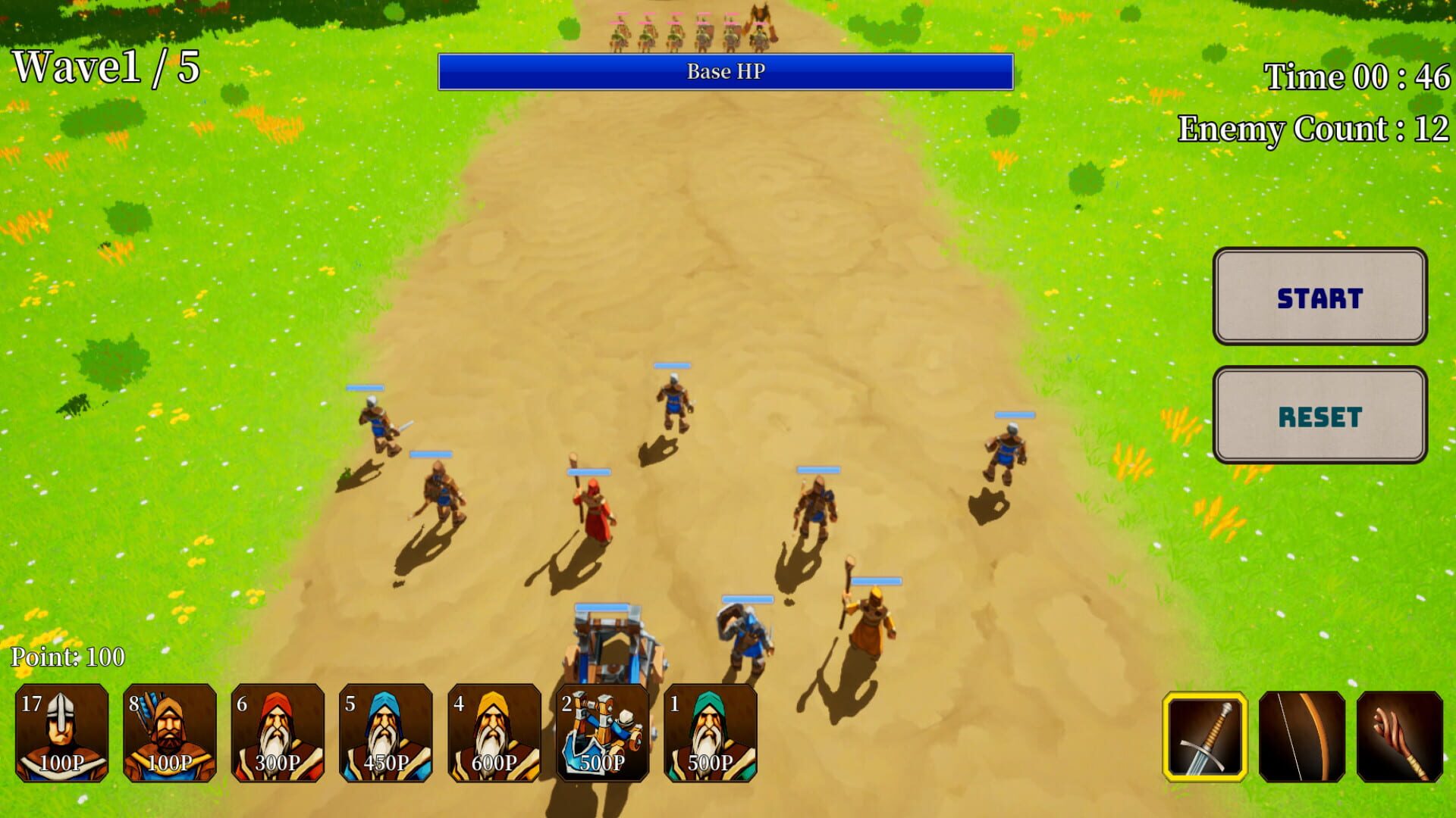 Defensive War: Sealed Golem - Screenshot
