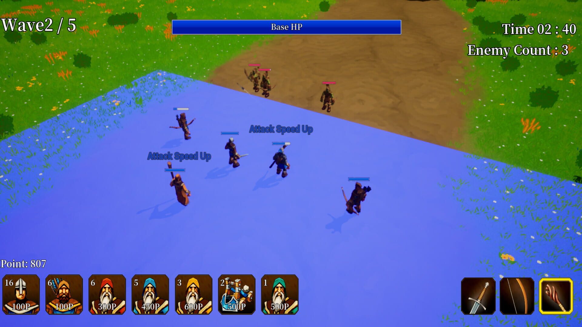 Defensive War: Sealed Golem - Screenshot