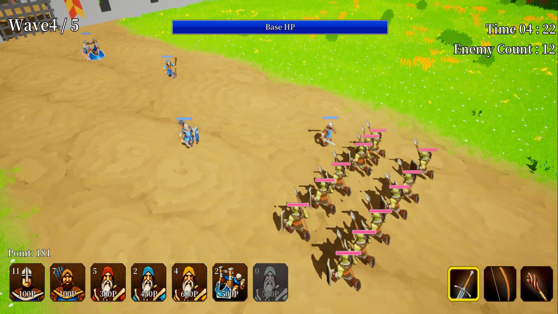 Defensive War: Sealed Golem - Screenshot