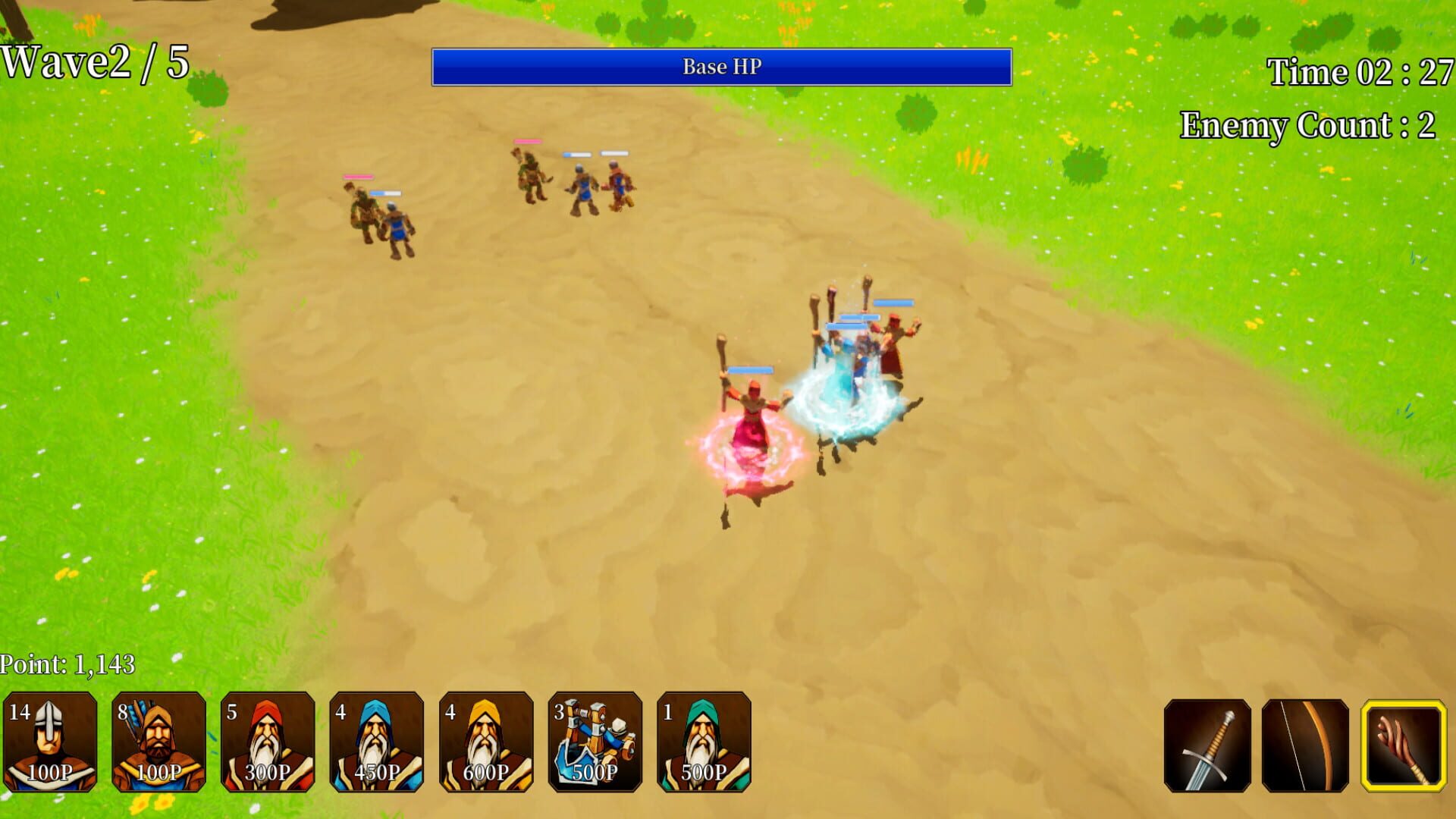 Defensive War: Sealed Golem - Screenshot