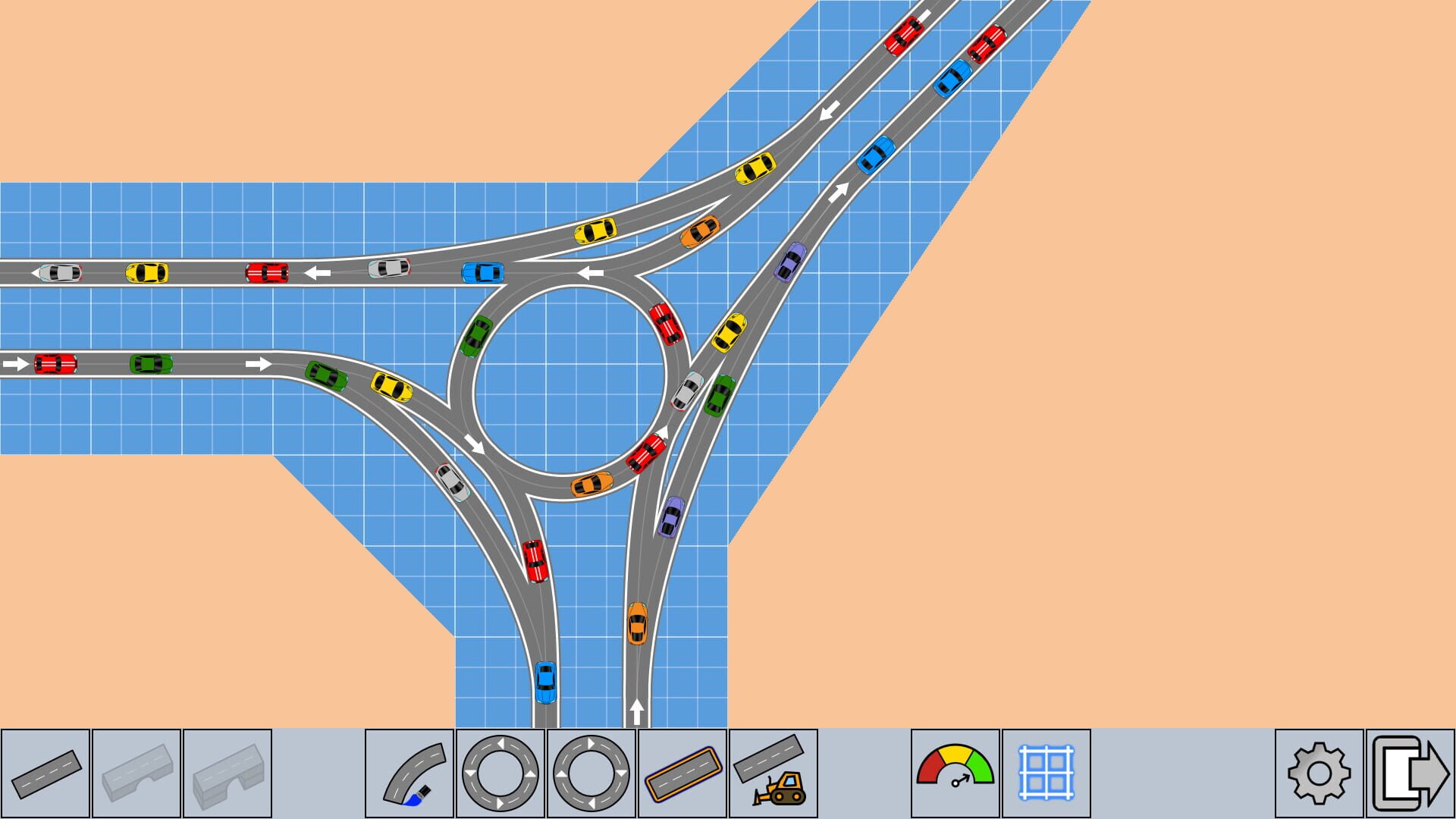Tiny Road Interchanges - Screenshot
