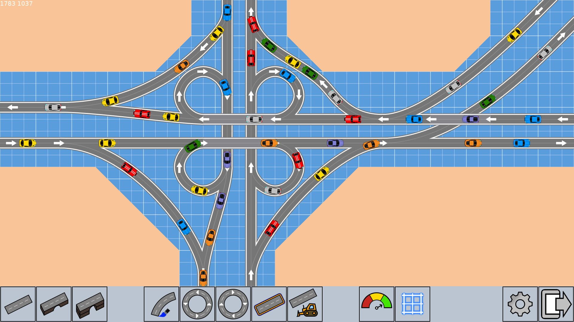 Tiny Road Interchanges - Screenshot