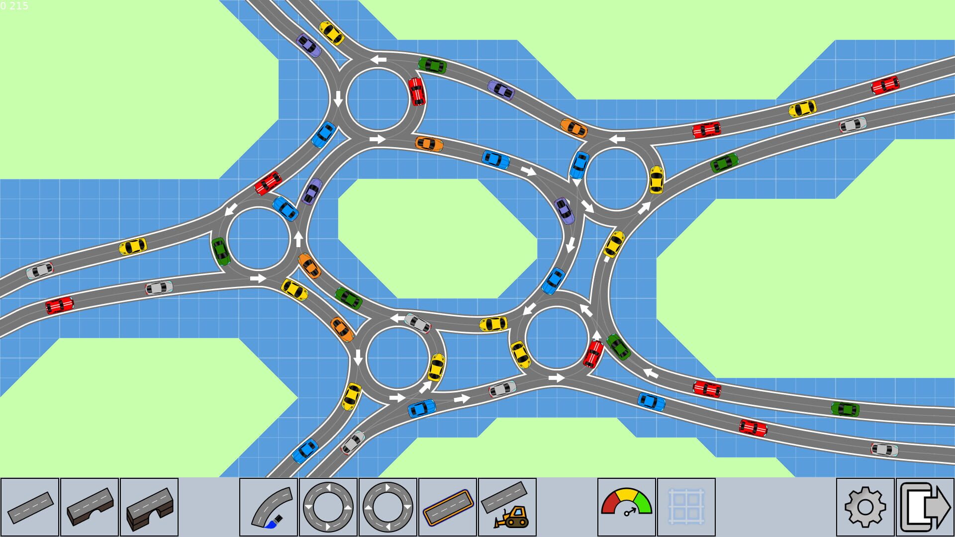 Tiny Road Interchanges - Screenshot