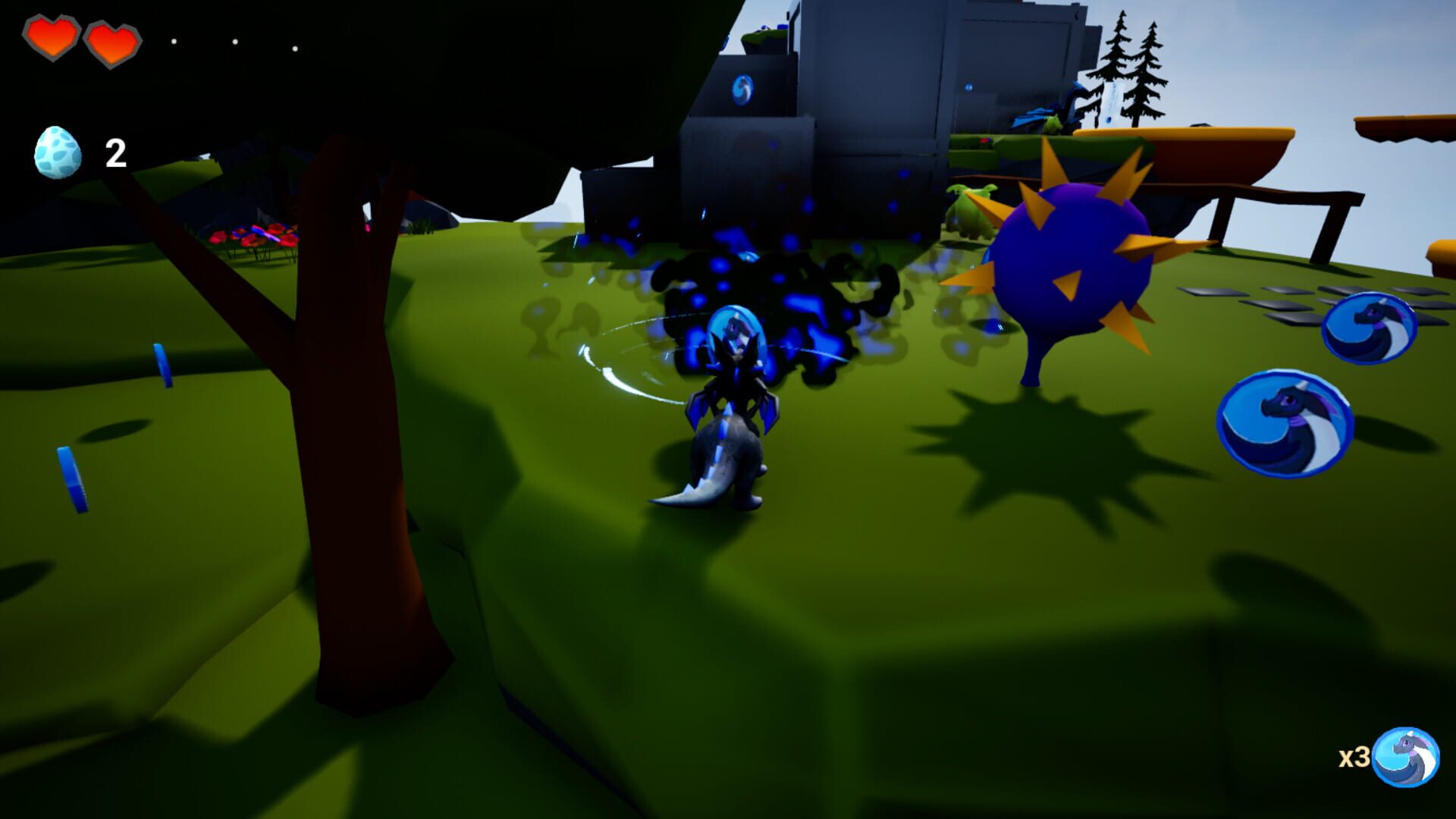 Babyquick: Adventure of the Moon Dragon - Screenshot