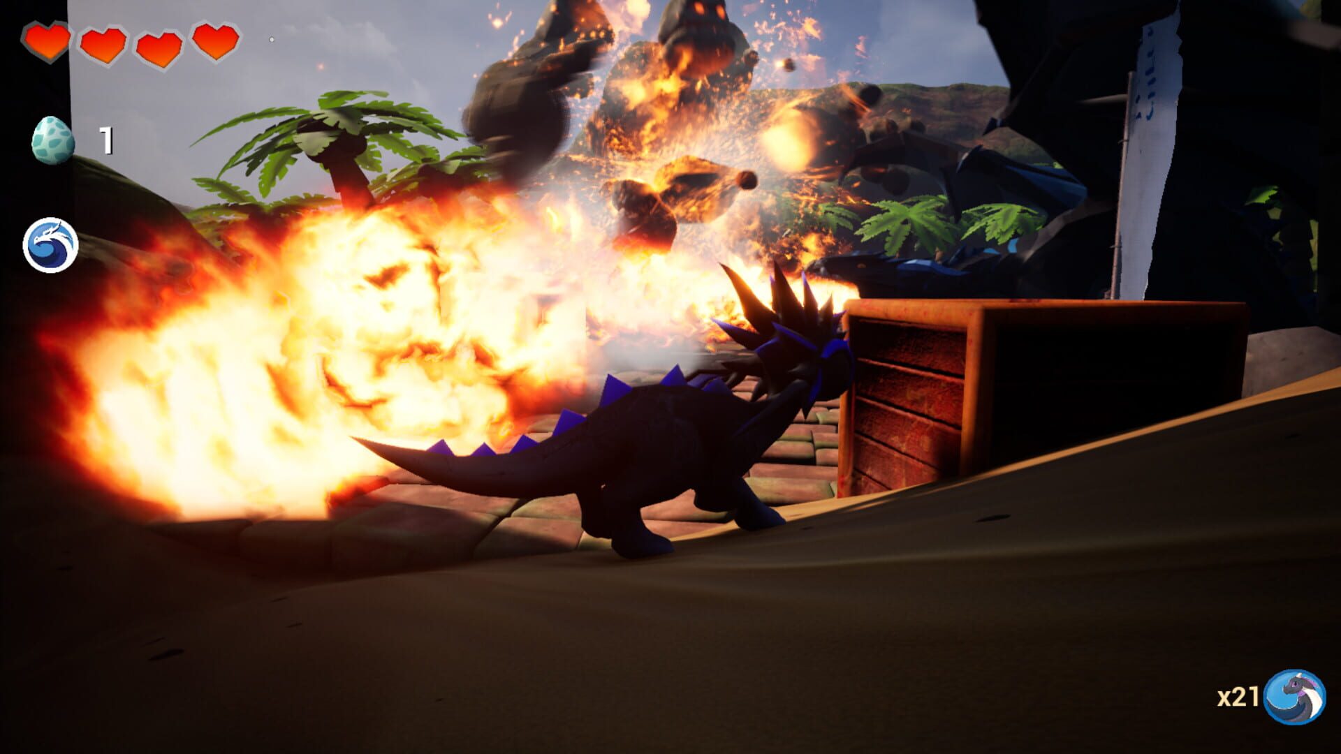 Babyquick: Adventure of the Moon Dragon - Screenshot