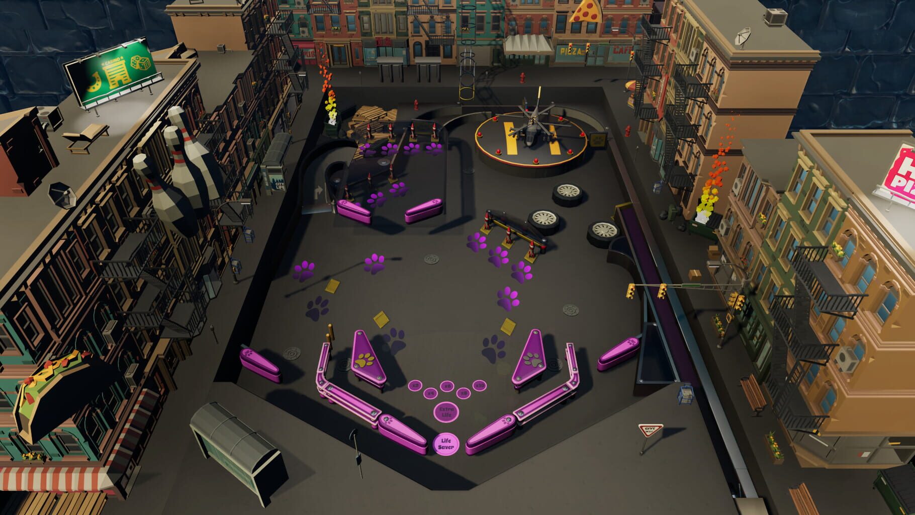 Roxy Raccoon's Pinball Panic screenshot