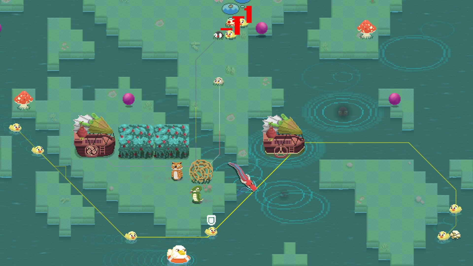 Wonderbirds - Screenshot