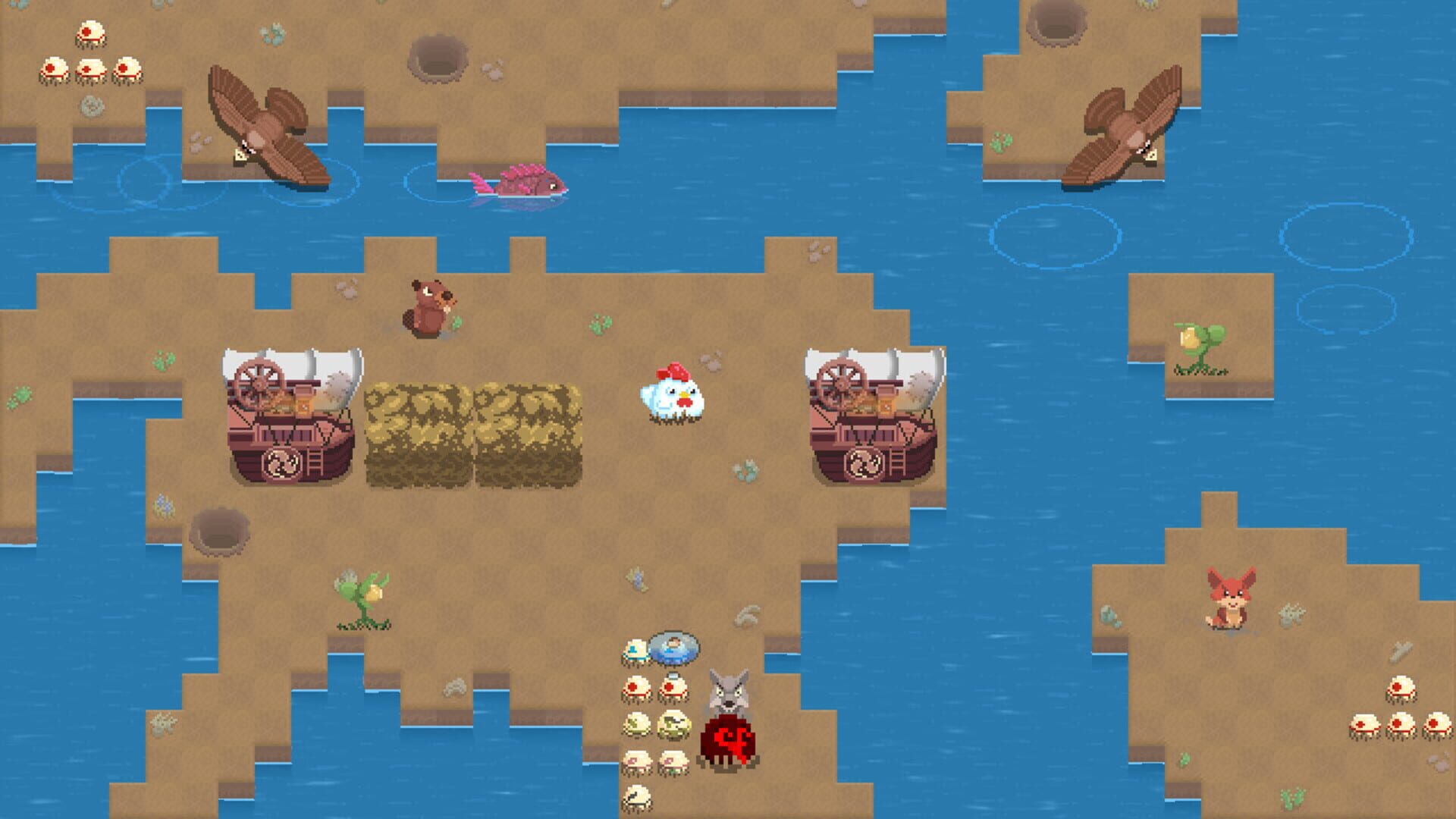 Wonderbirds - Screenshot