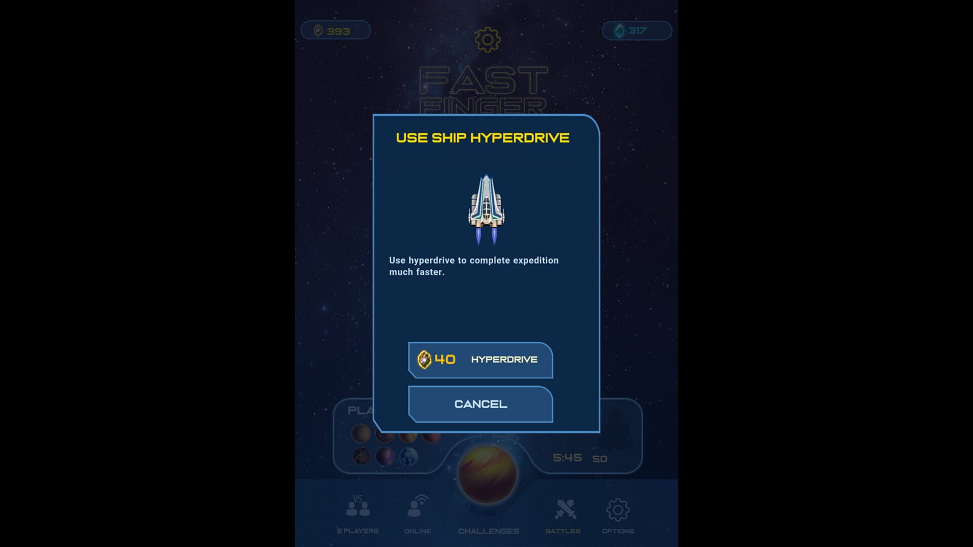 Fast Finger Rule - Screenshot