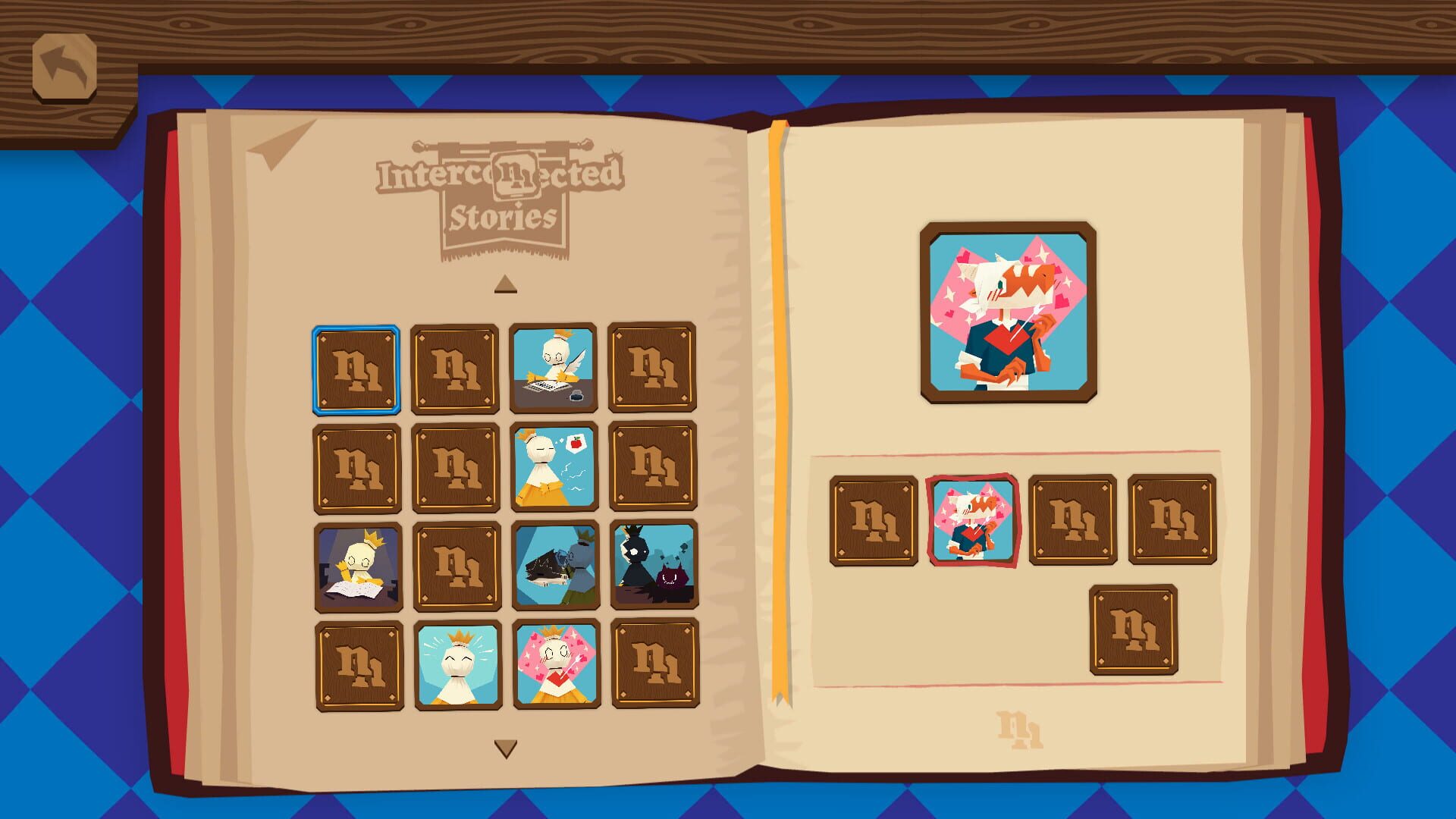 Interconnected Stories - Screenshot
