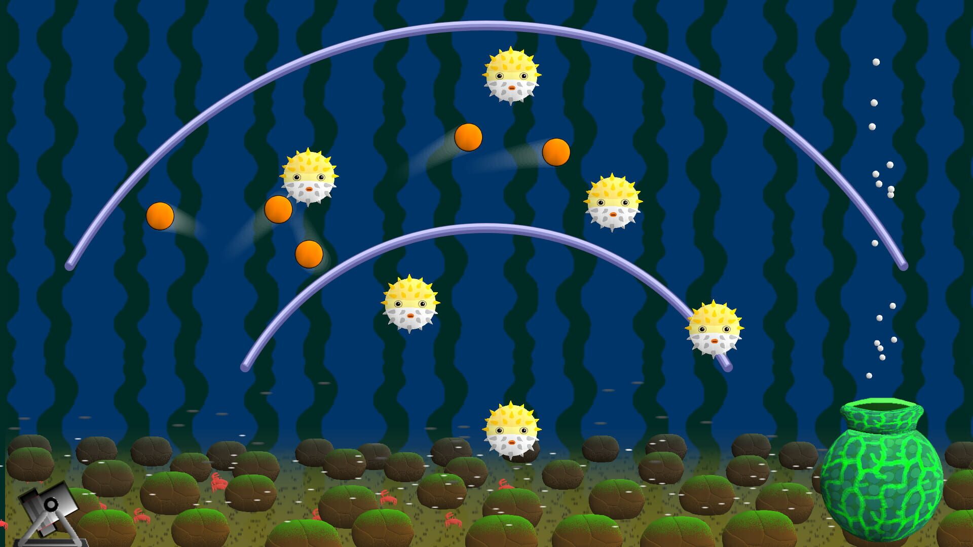 Ping Pong Pufferfish - Screenshot