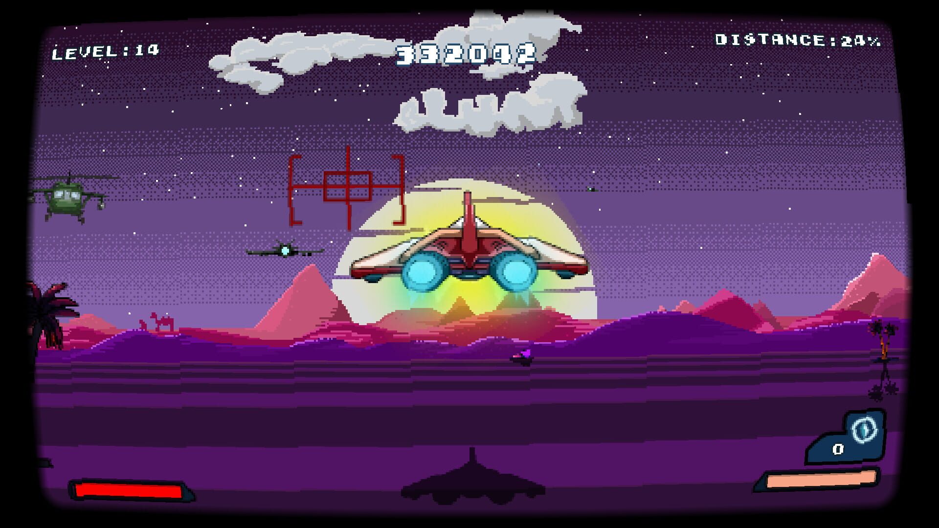 Sky Harrier: Alpha Code - Screenshot