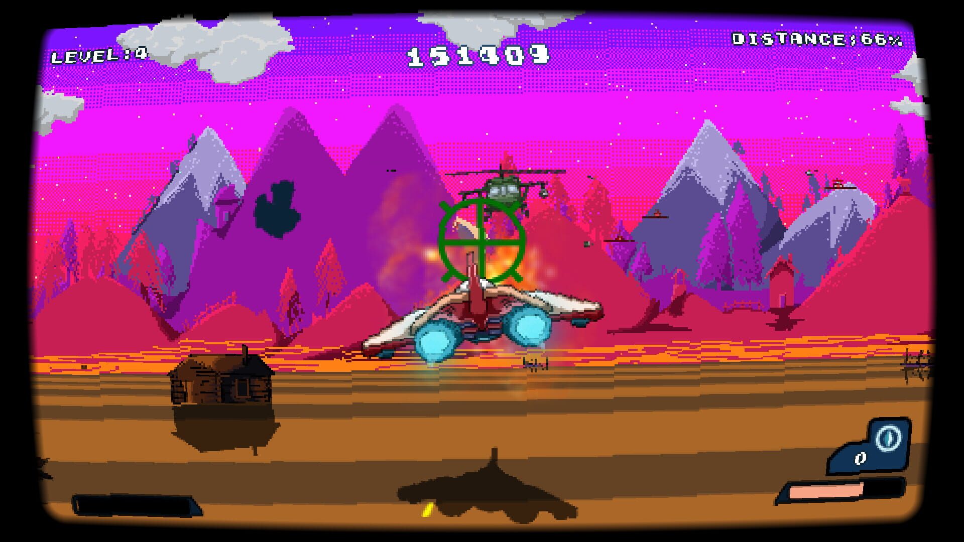 Sky Harrier: Alpha Code - Screenshot